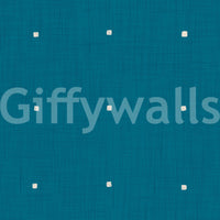 Simple Grid pattern Teal texture wall covering look.