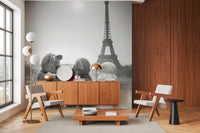 Teddy Bears in Love Wall Mural