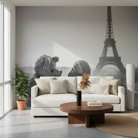 Teddy Bears in Love Wall Mural