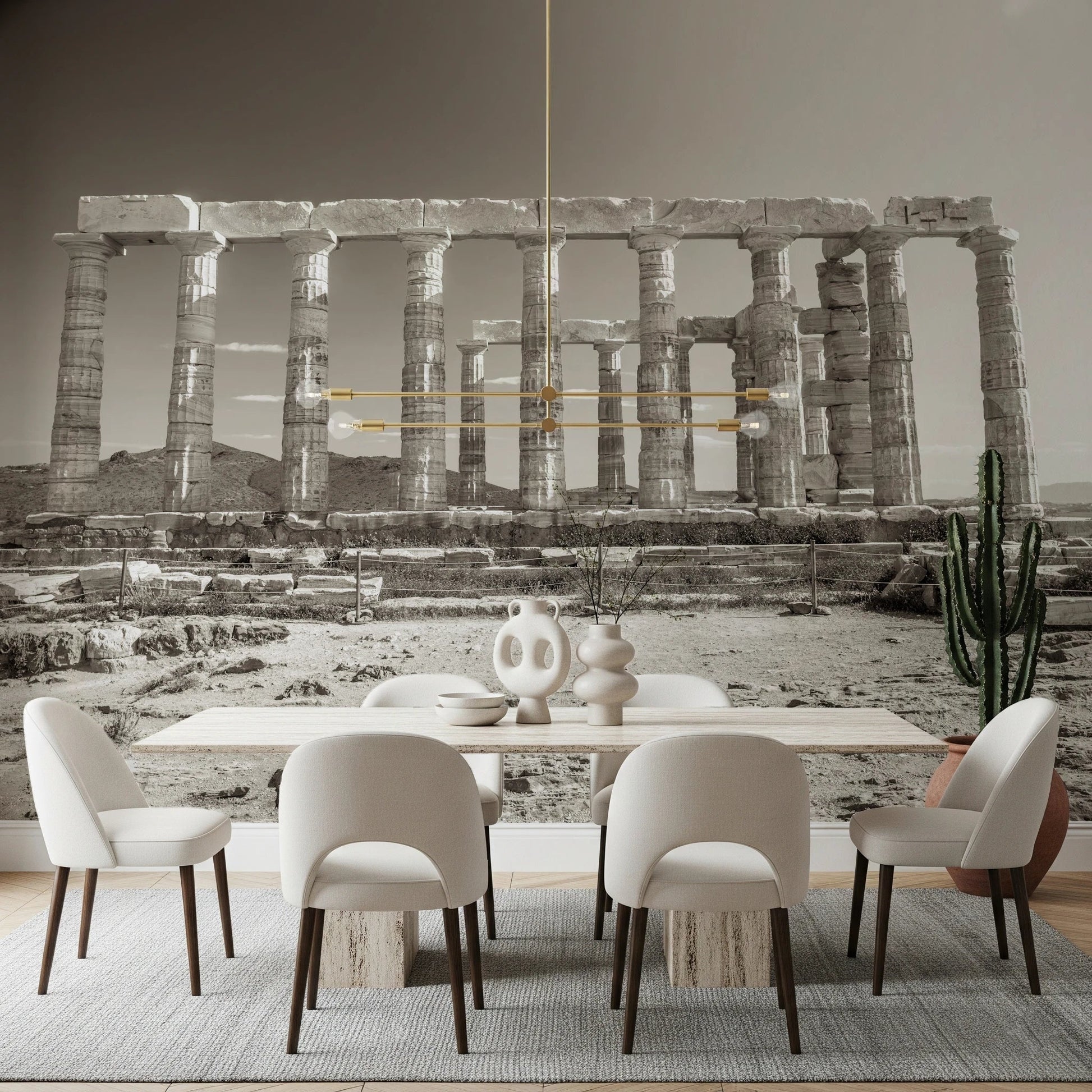 Temple of Poseidon Wall Mural