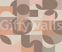 Terra Shapes Wall Mural