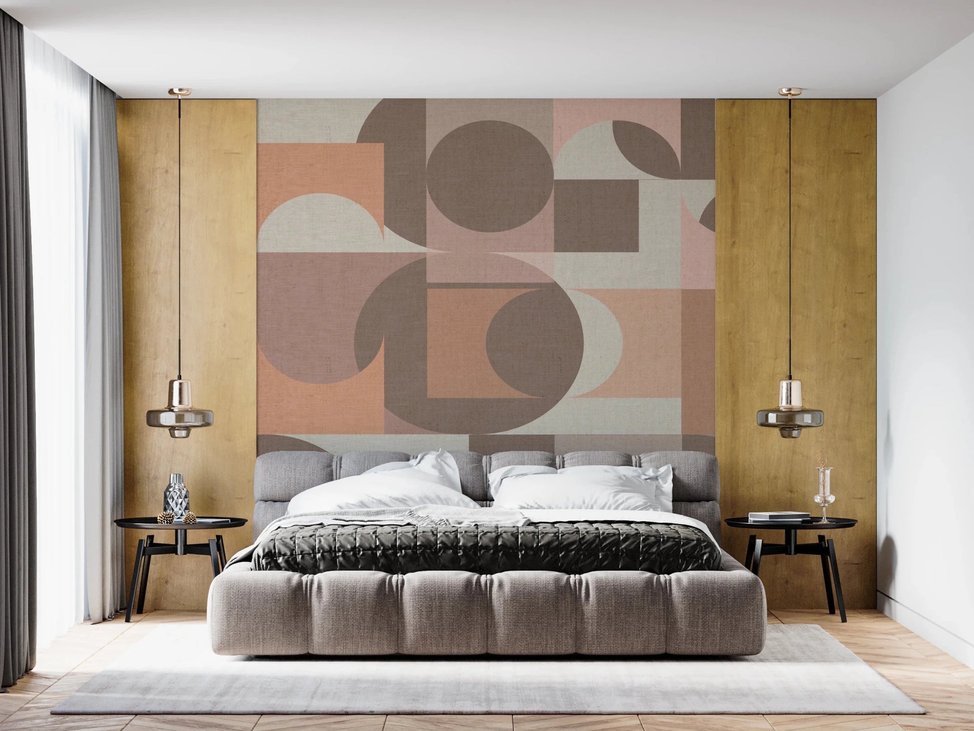 Terra Shapes Wall Mural