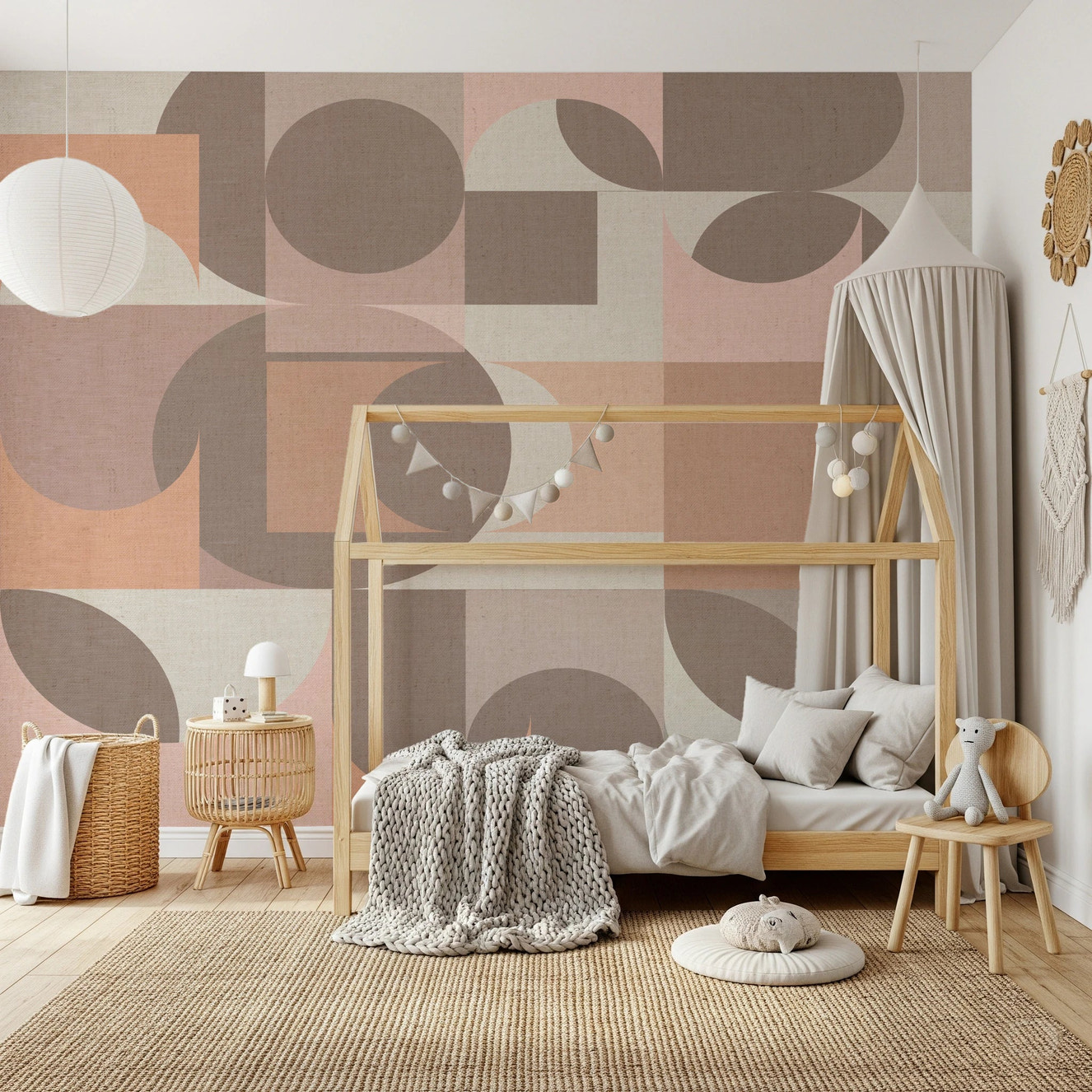 Terra Shapes Wall Mural