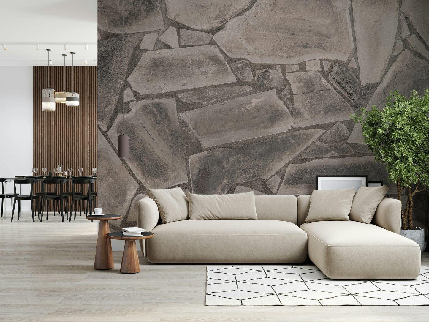 Tessellated Stone Wall Mural -2308542