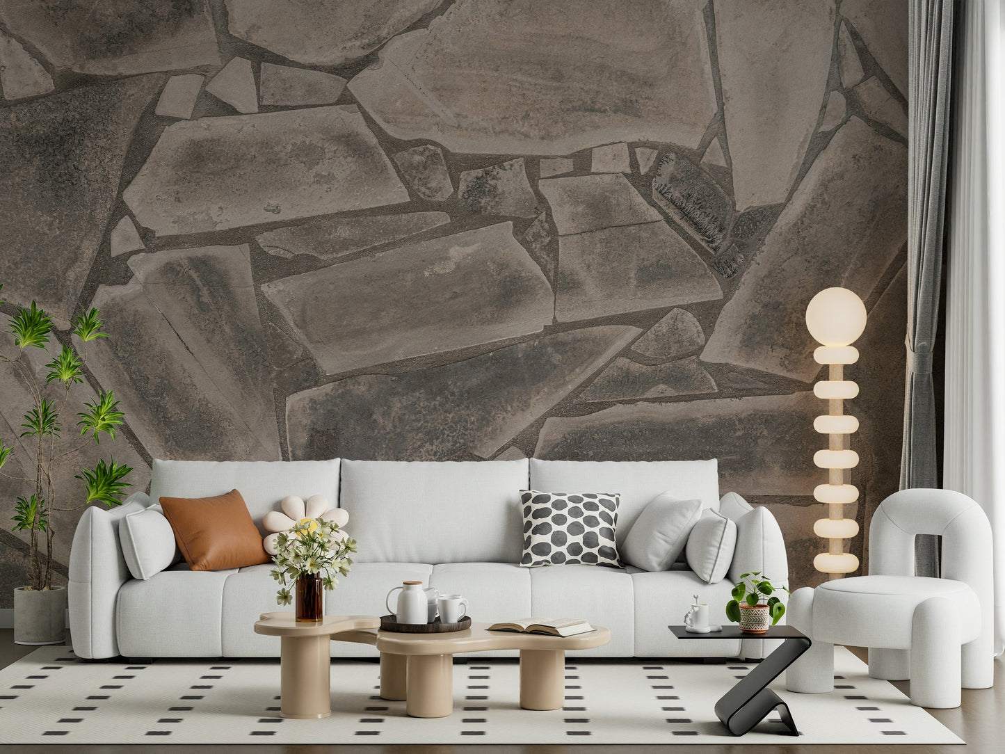 Tessellated Stone Wall Mural -2308542