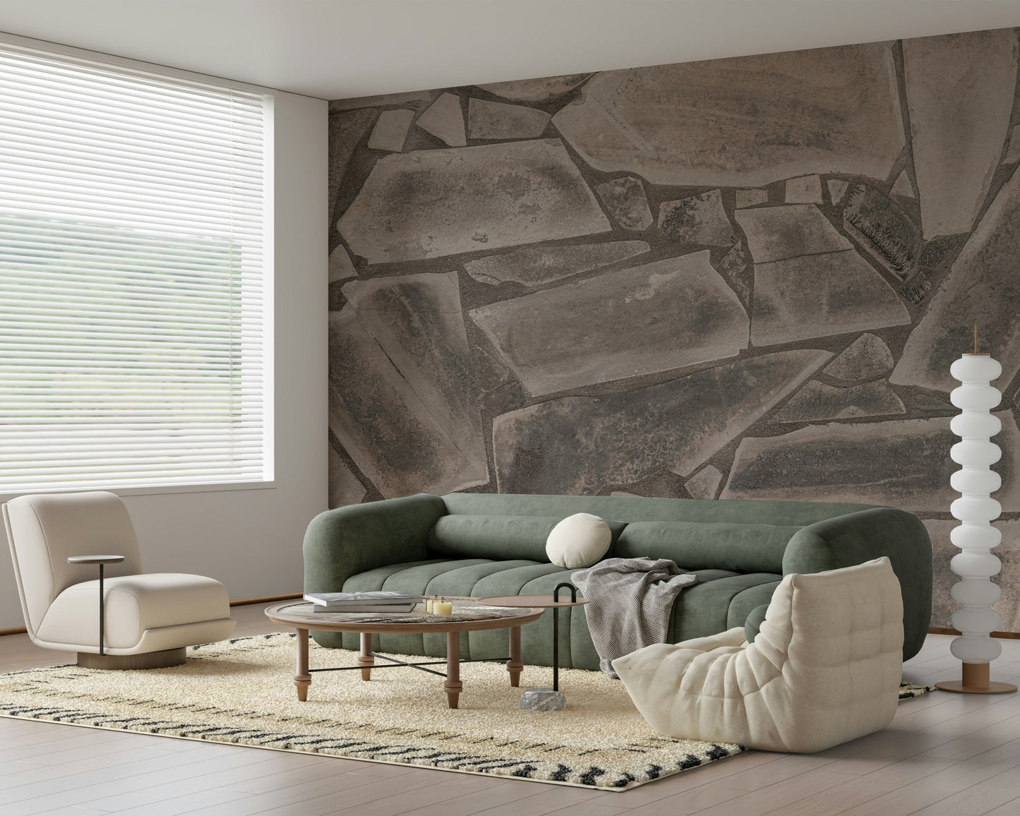 Tessellated Stone Wall Mural -2308542