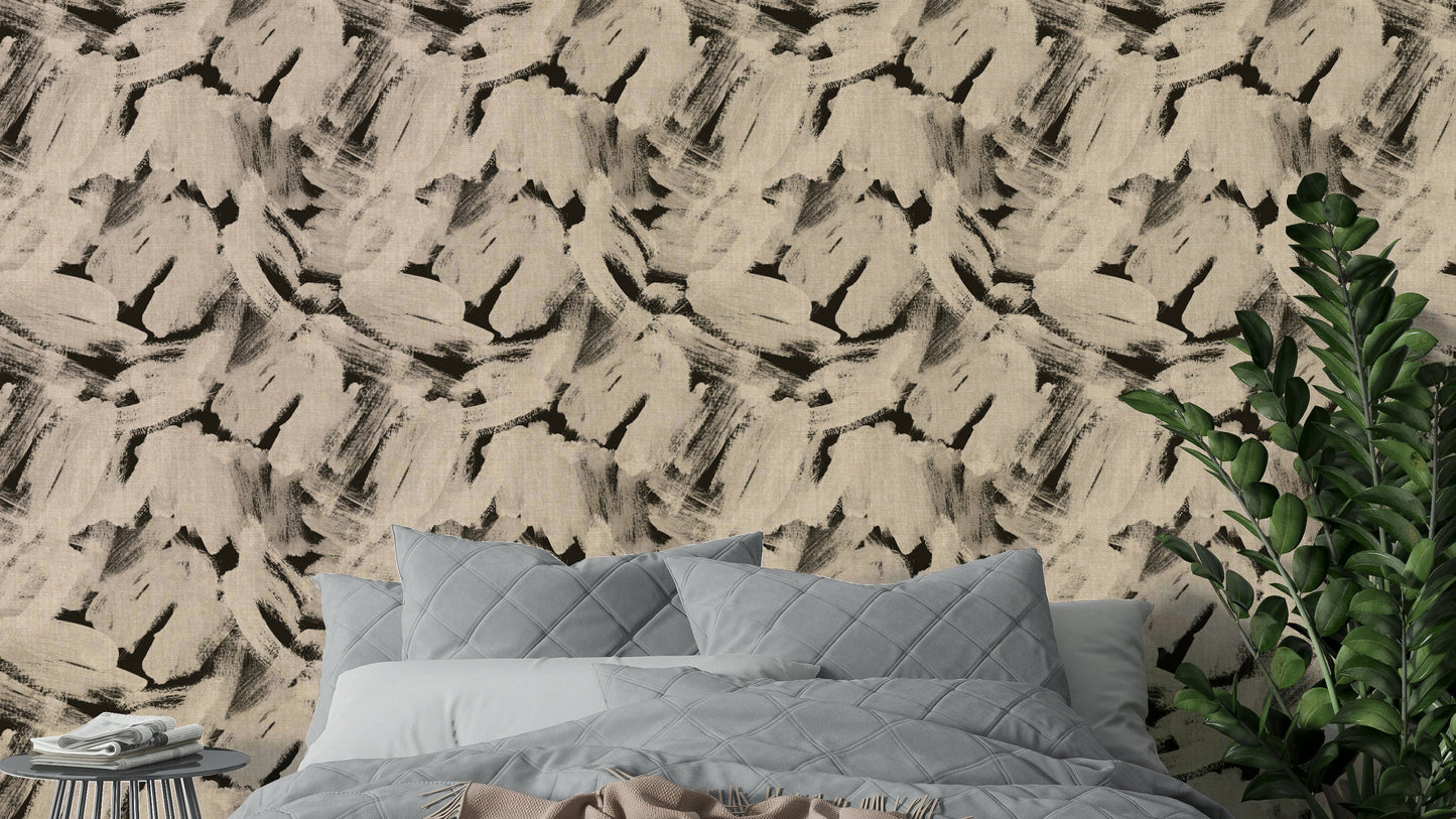 Textured Abstract Brushstroke  Wallpaper⁠