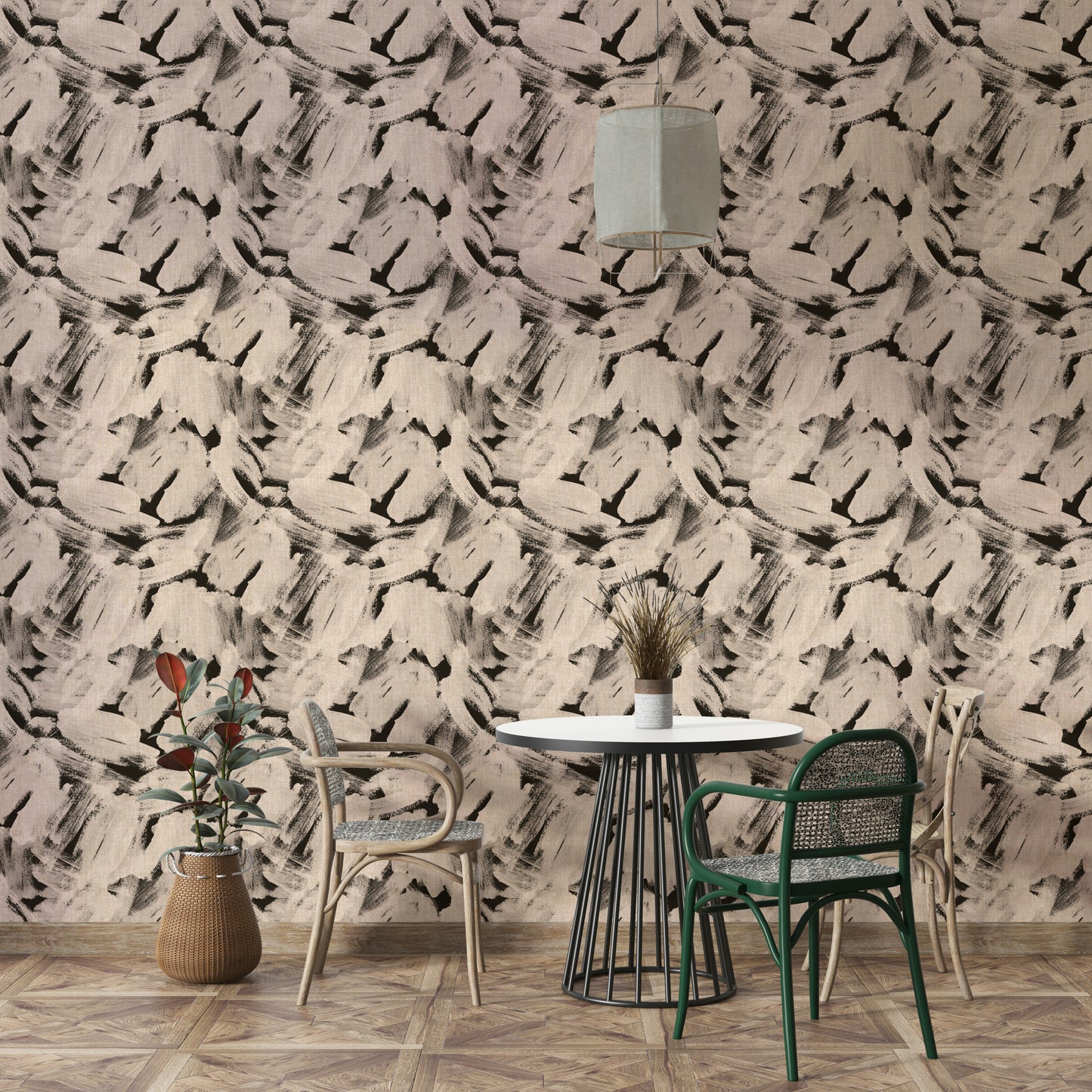 Textured Abstract Brushstroke  Wallpaper⁠