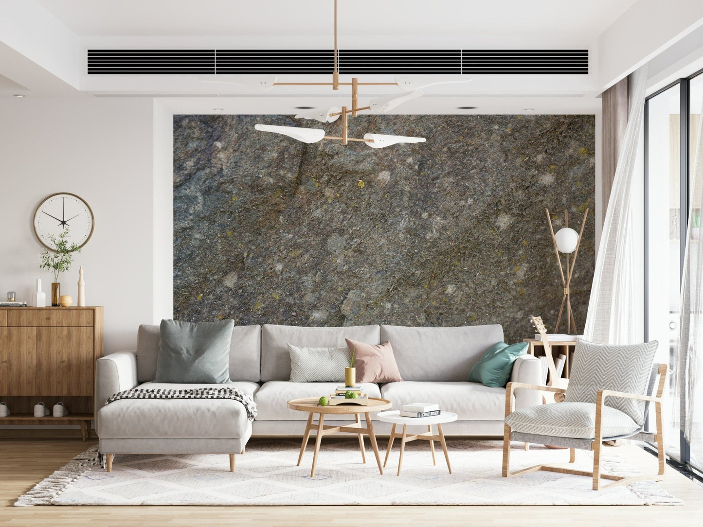 Textured Rock Surface Wall Mural -2566614