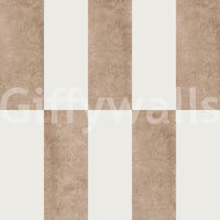 Textured Taupe & White wallpaper mural close-up showing the beige and cream checkerboard texture detail