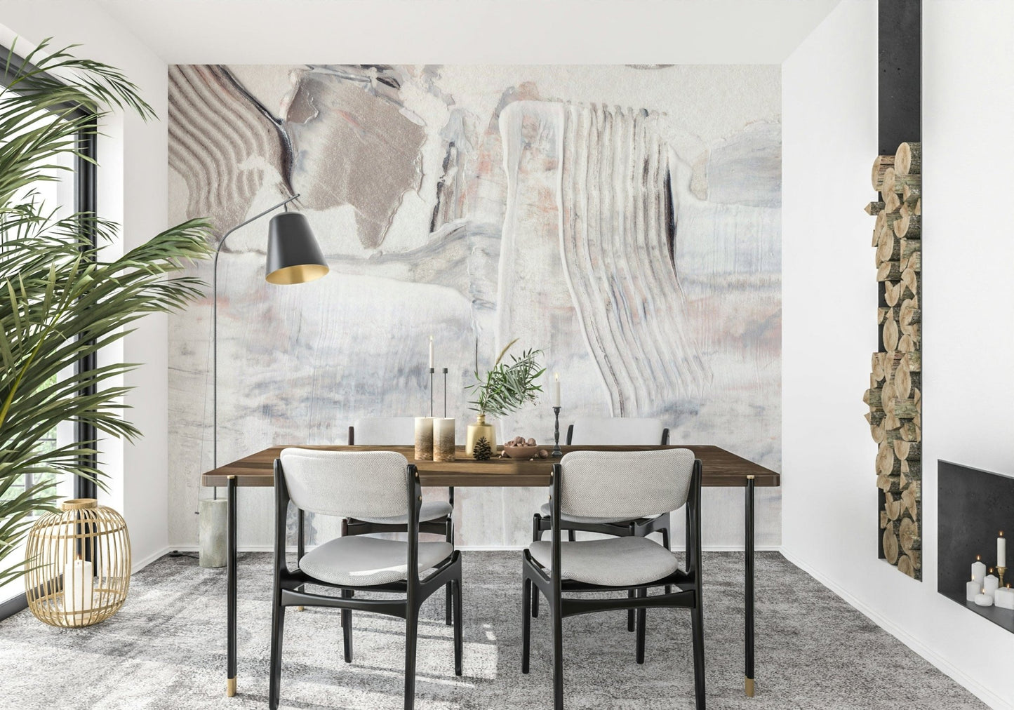 Textured Tones Wallpaper — modern, minimal texture design in balanced color tones.