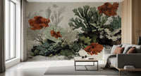 The Aquarium - Antique Paper Wall Mural