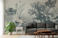 The Aquarium - Teal Wall Mural