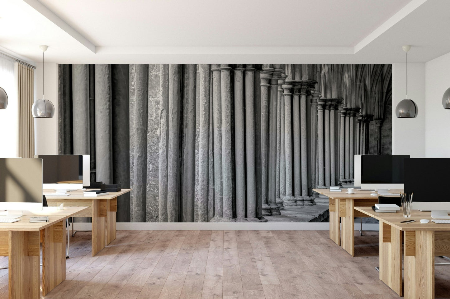 The feeling is one of historical beauty.

