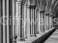 The design is non-realistic and interpretive.

