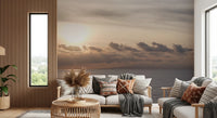 The Glow of Dusk Wall Mural with panoramic sunset views.