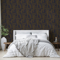 Tiger Dynasty artistic mural wallpaper.