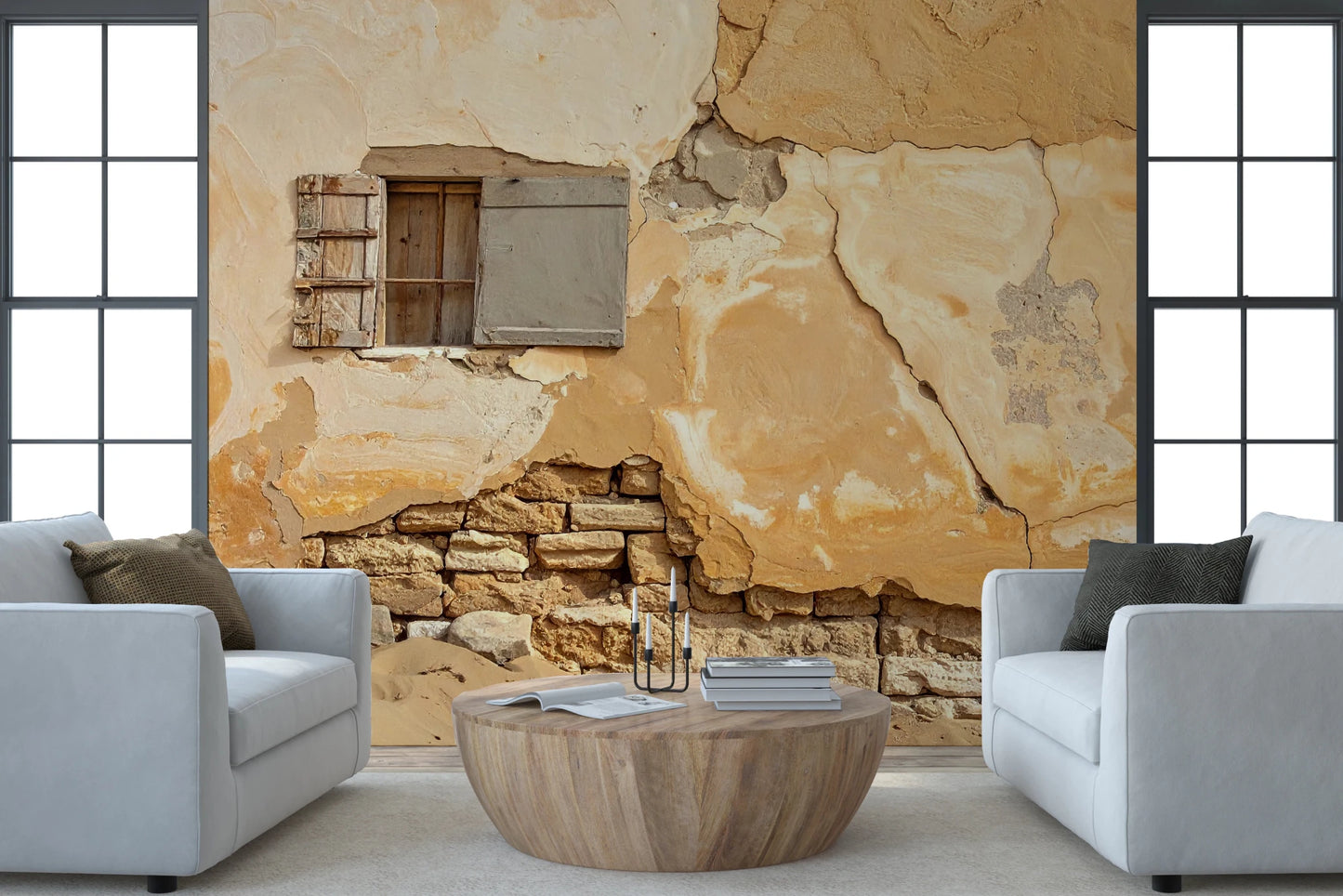 Time - Worn Texture Wall Mural