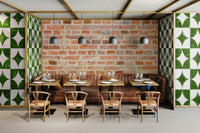 Textured timeless brick wall mural for stylish interiors

