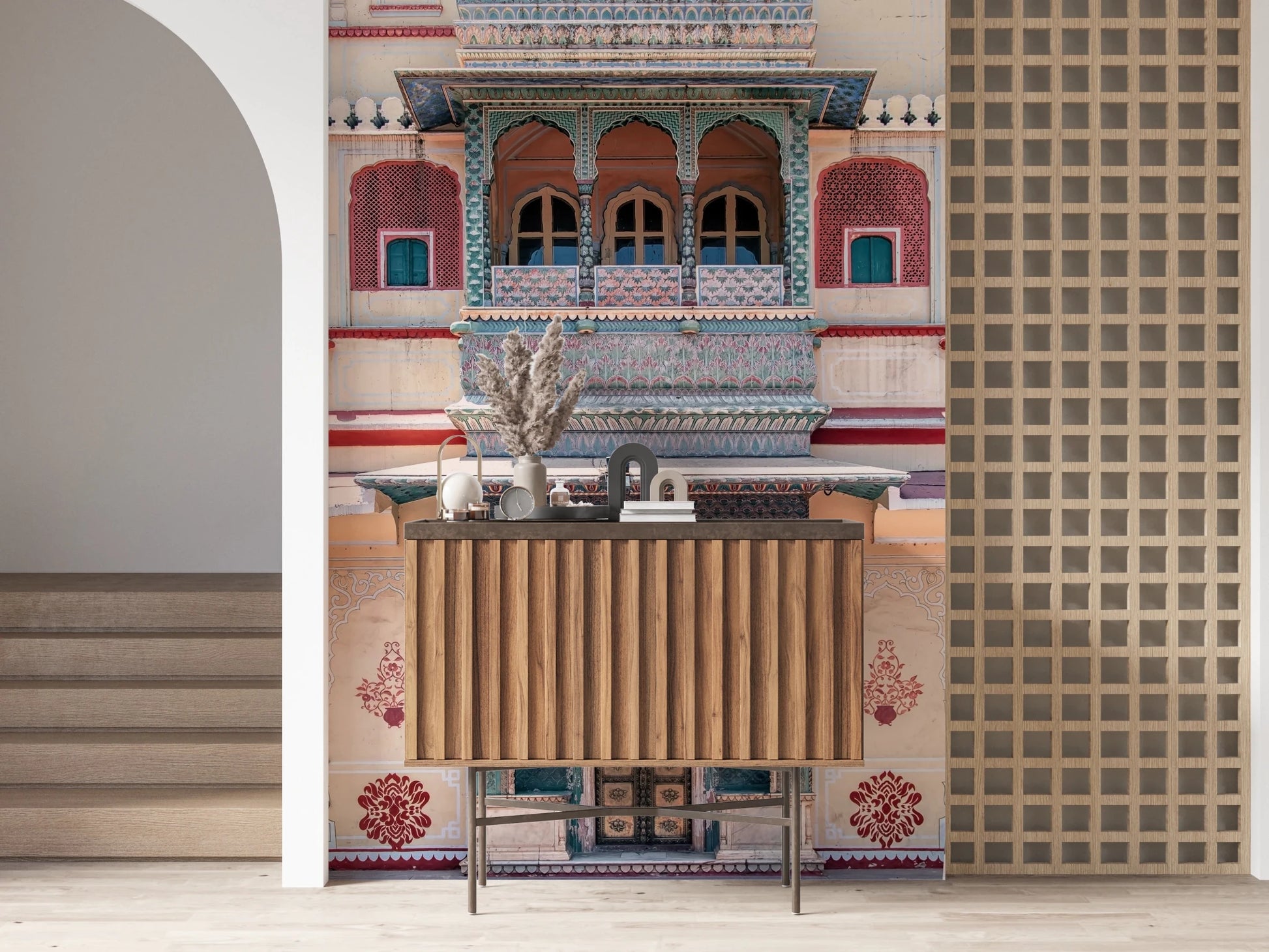 Timeless Facade Wall Mural