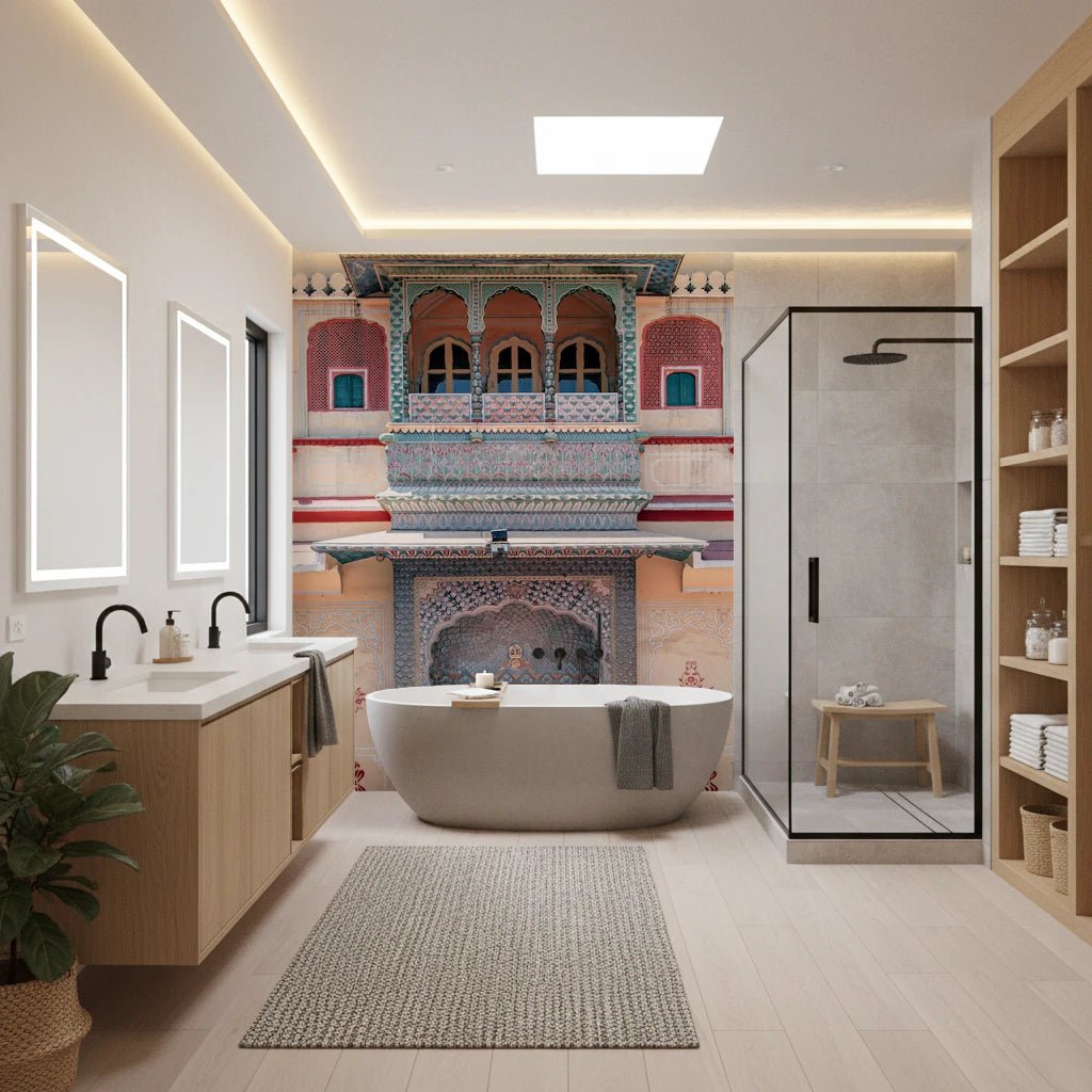 Timeless Facade Wall Mural