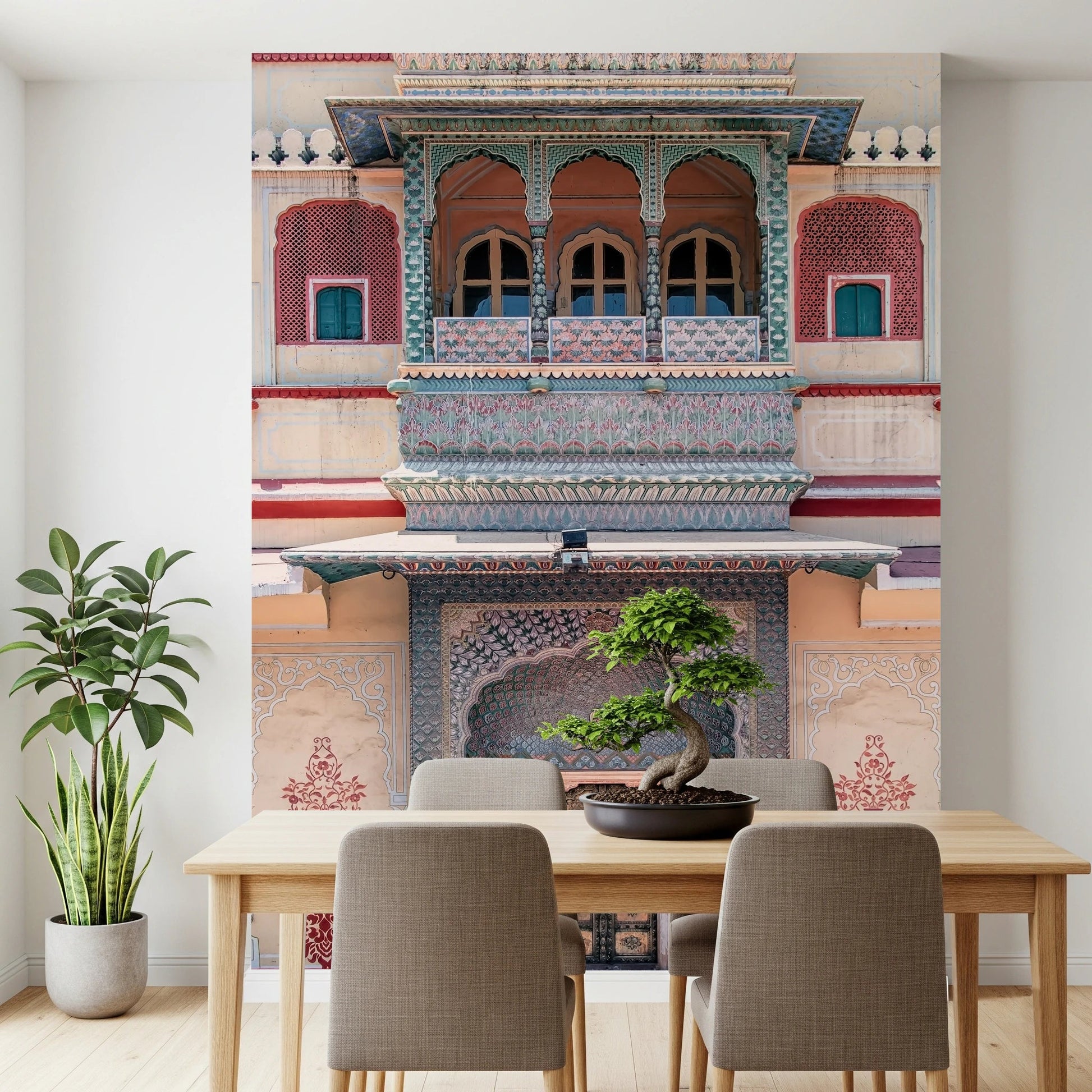 Timeless Facade Wall Mural