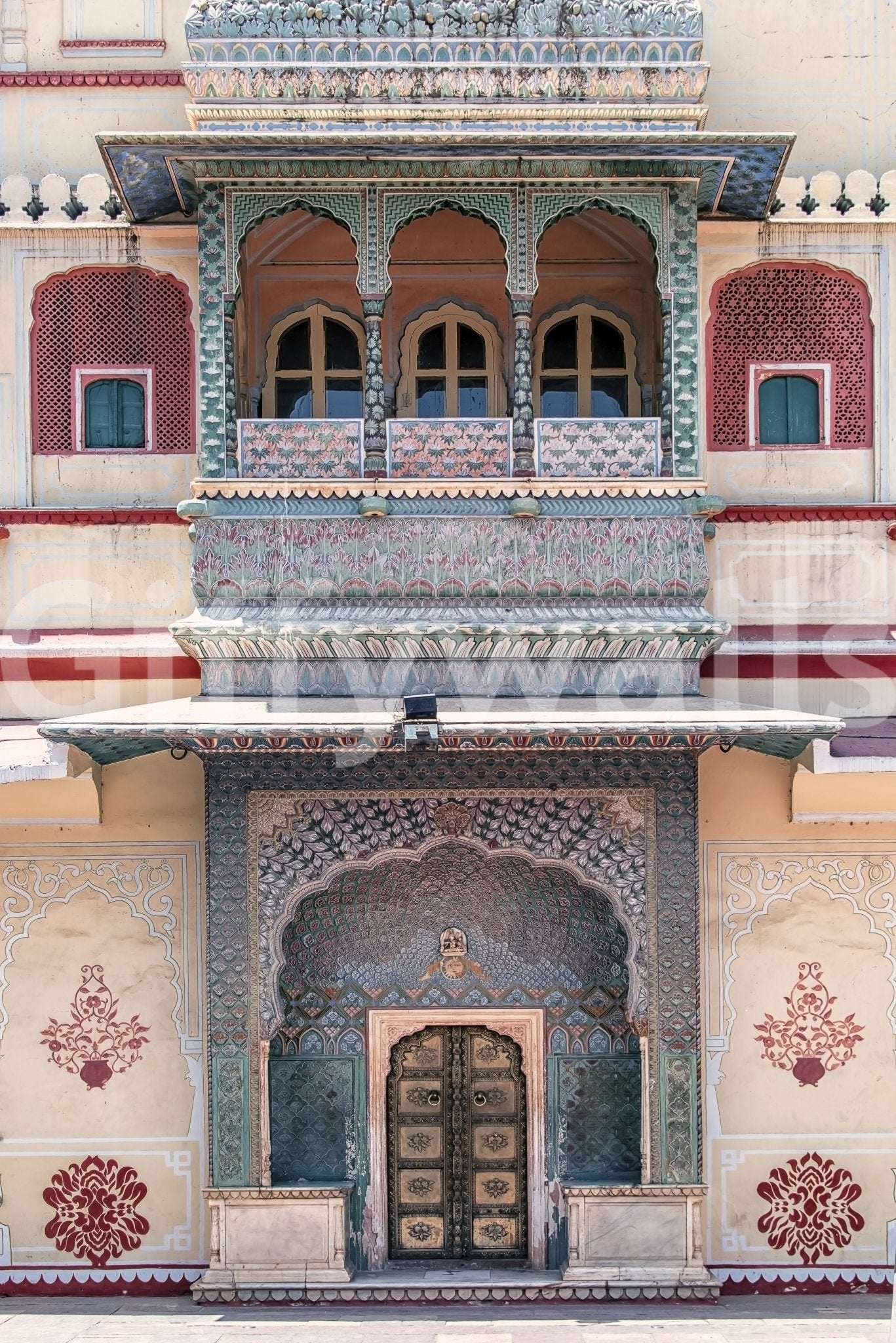 Timeless Facade Wall Mural