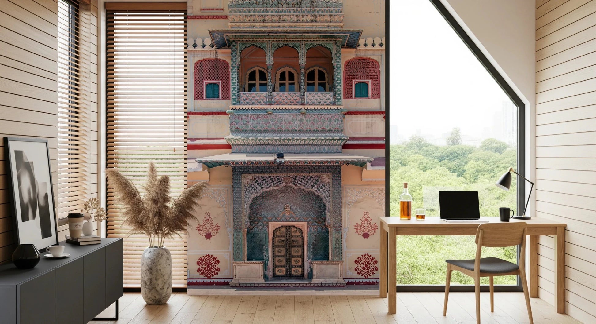 Timeless Facade Wall Mural