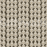 Minimal vintage floral wallpaper in soft cream tones