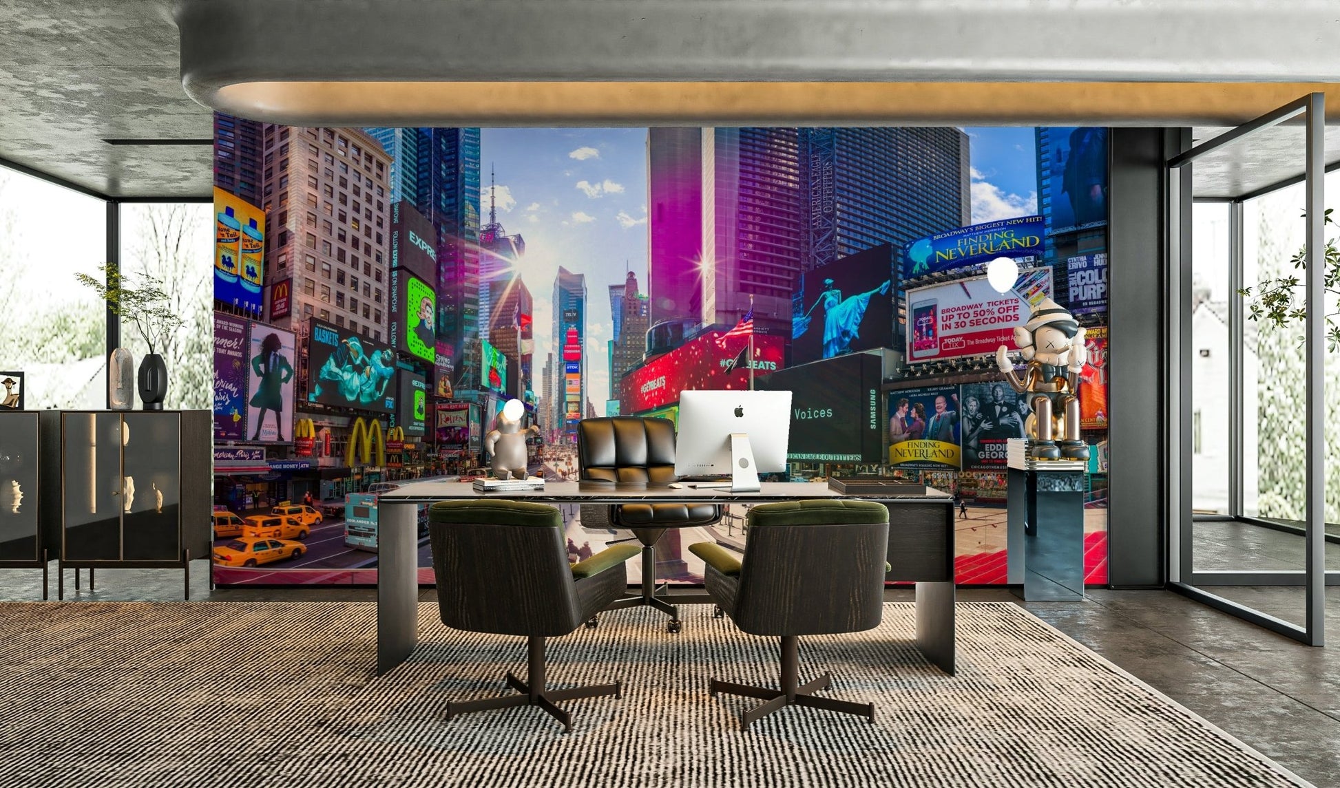 The style is energetic and feels very urban and luxurious.

