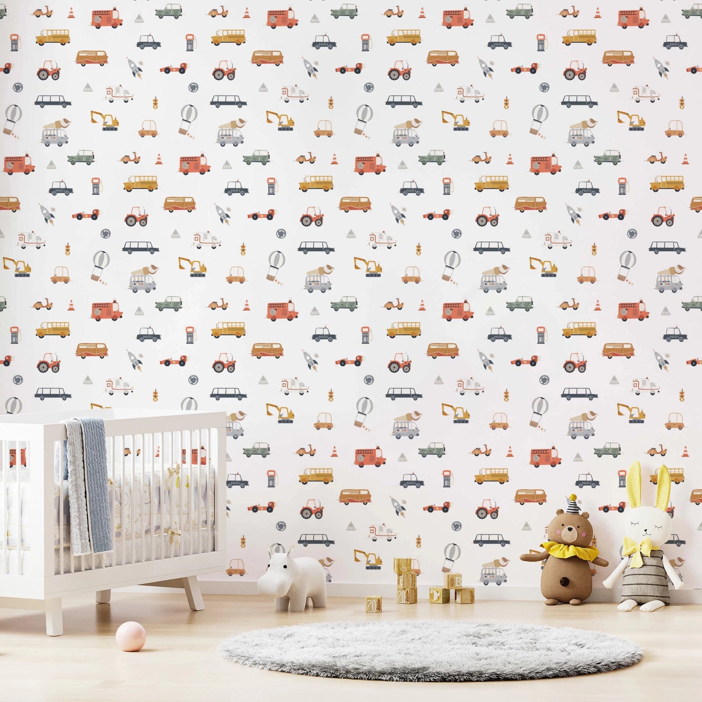 Toot - Toot! Transportation Fun Wallpaper⁠