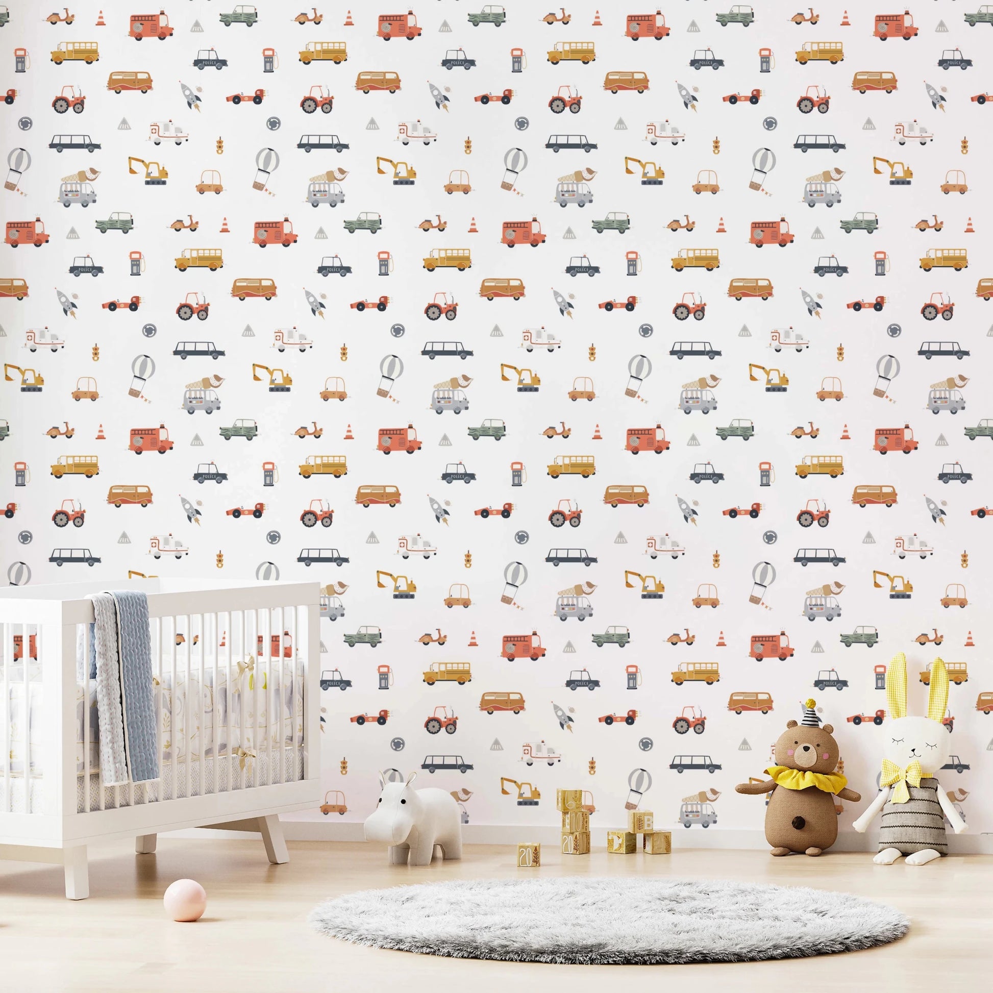 Toot - Toot! Transportation Fun Wallpaper⁠