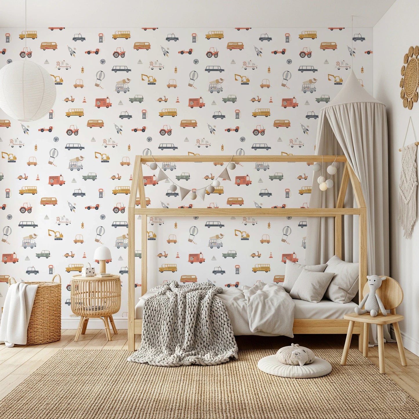 Toot - Toot! Transportation Fun Wallpaper⁠