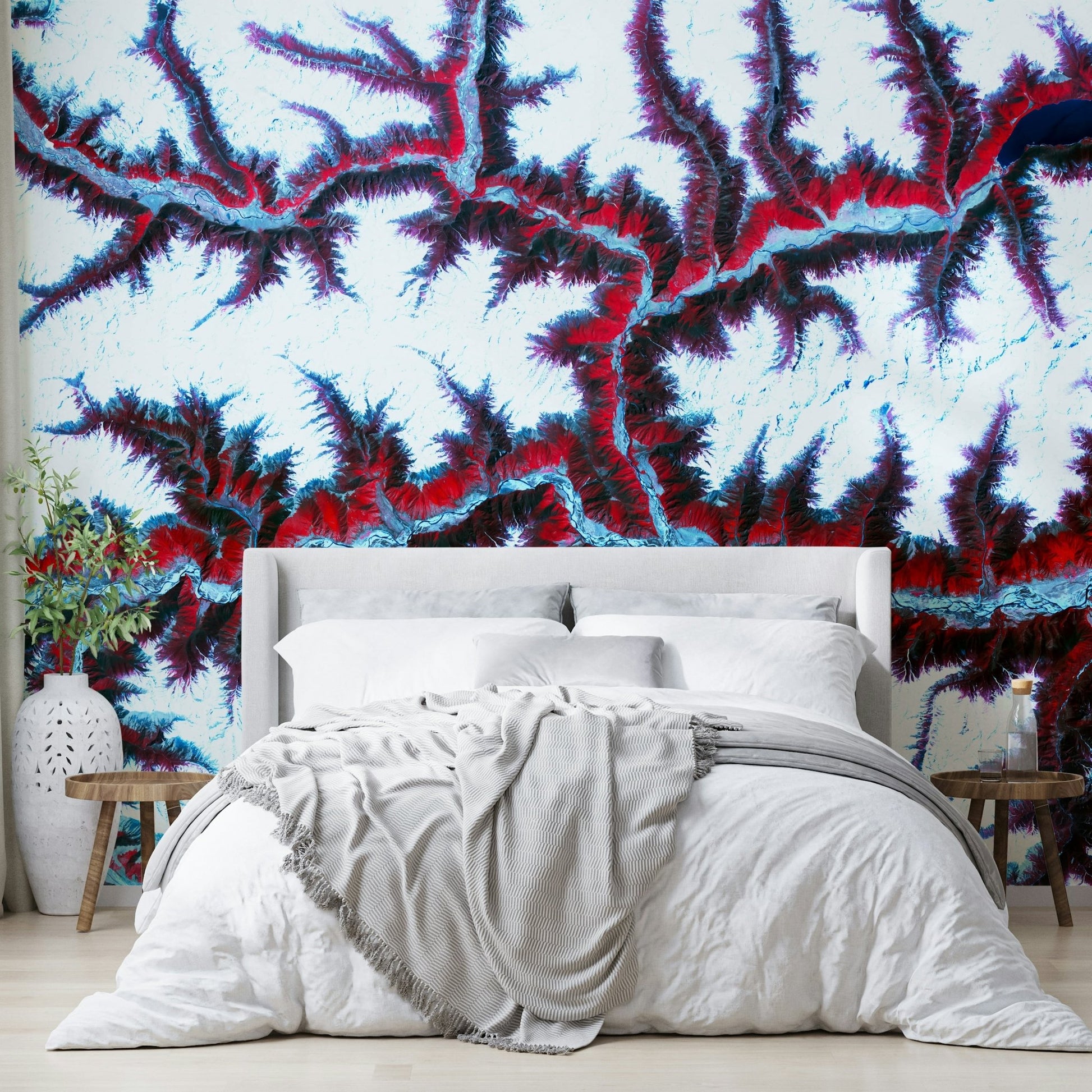 The image shows an artistic impression of a serene scene.

