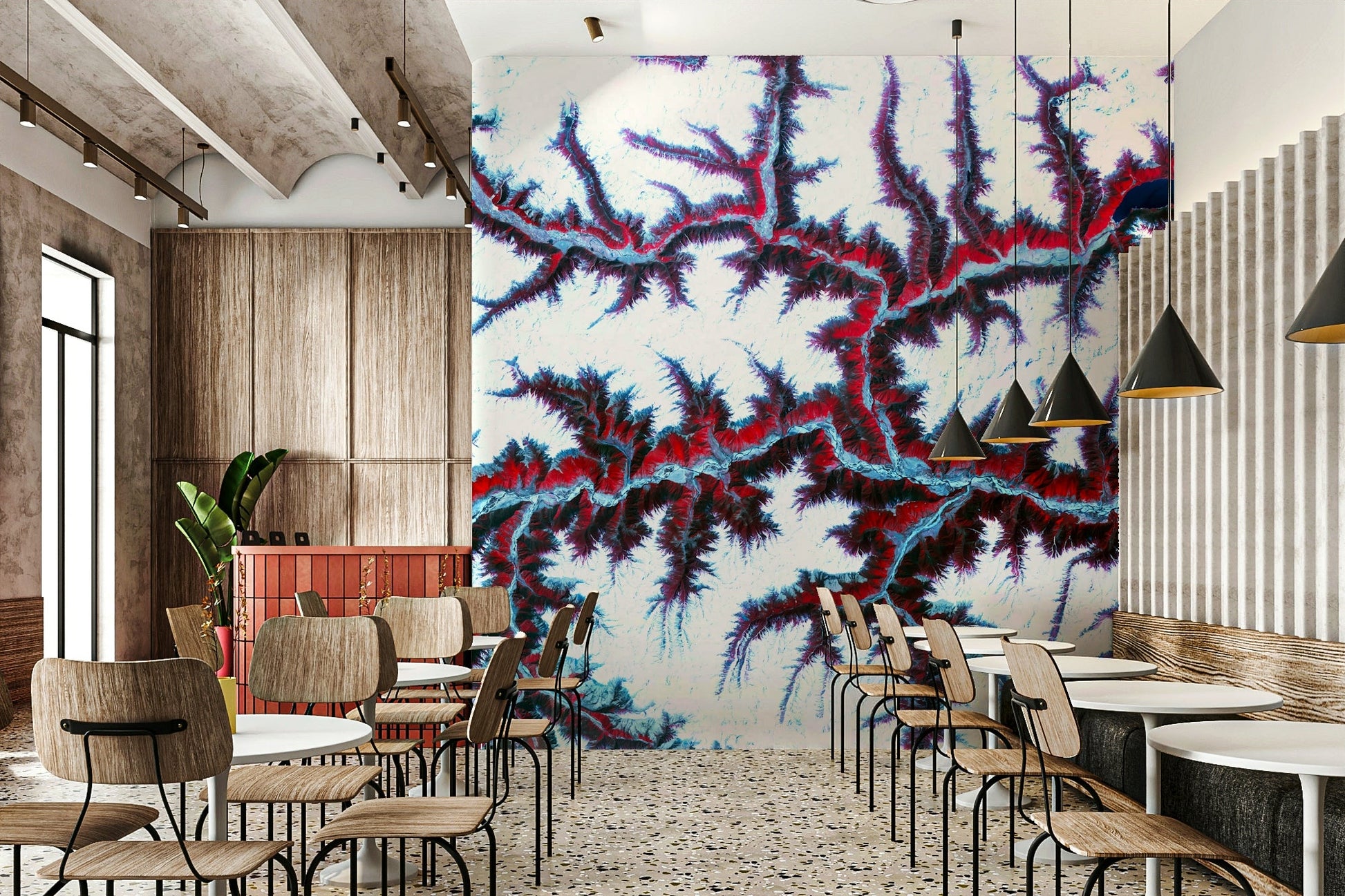 The style is artistic and natural.

