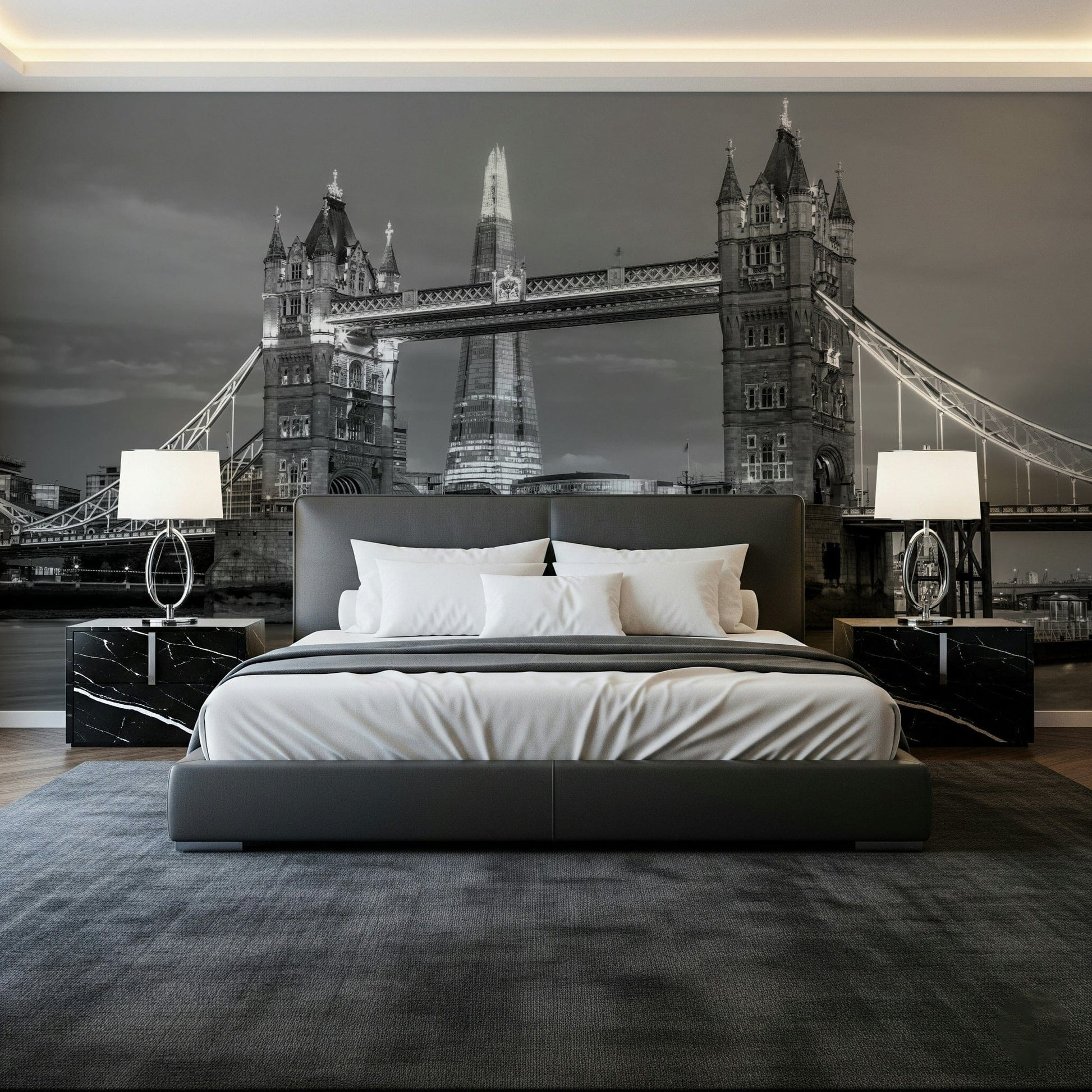 Tower Bridge and the Shard Wall Mural