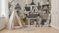 Town Swing Adventure Wall Mural -2663434
