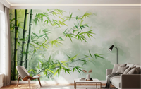 Tranquil Bamboo Wall Mural