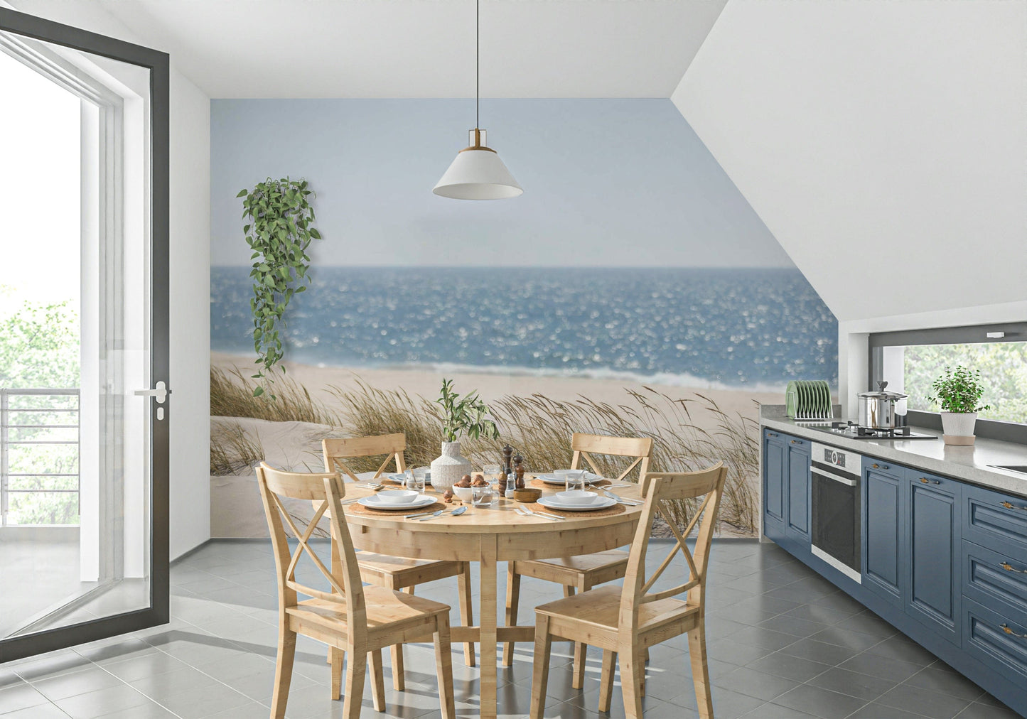 Beach Grass Hues Wall Mural -2670052