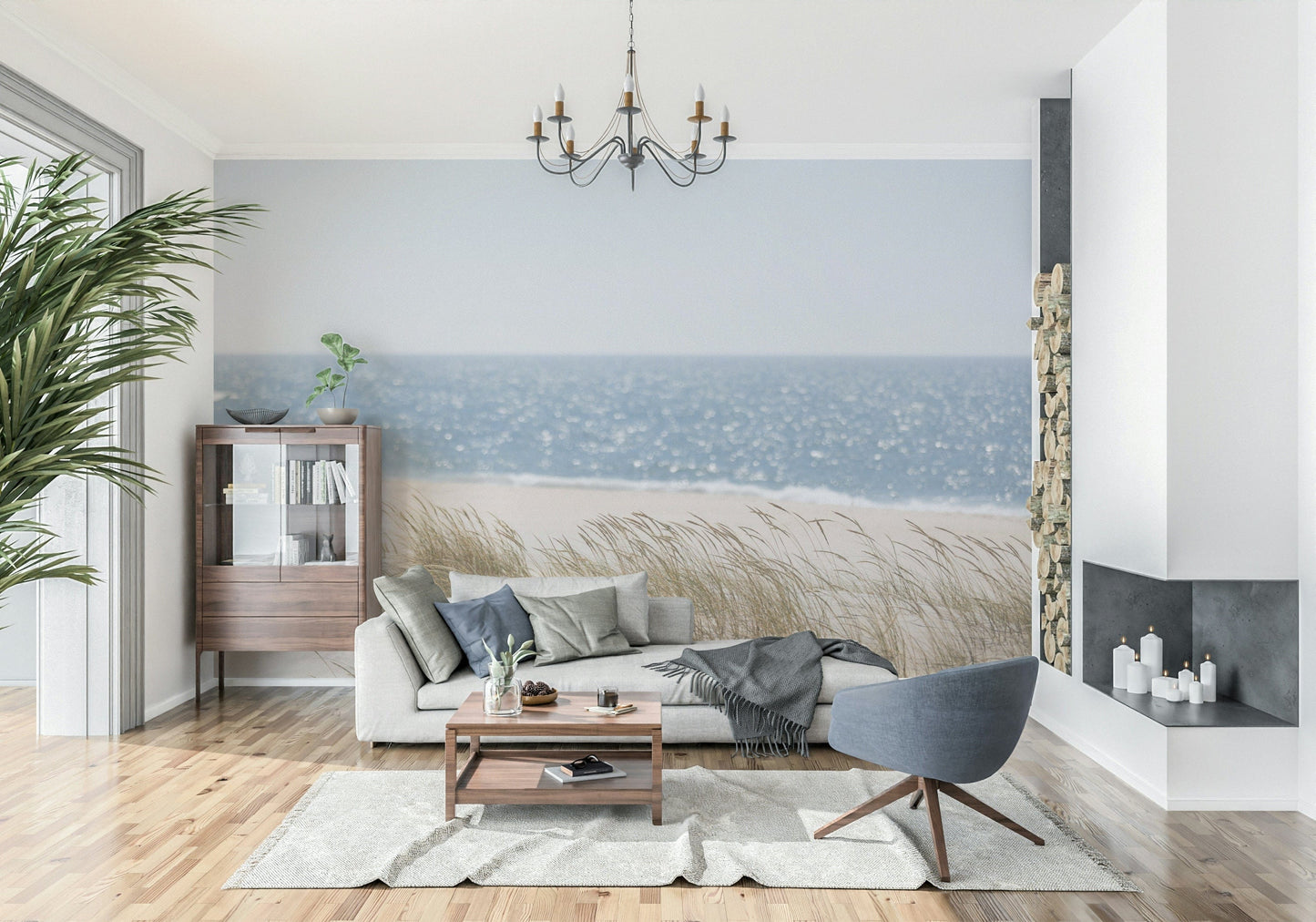 Beach Grass Hues Wall Mural -2670052