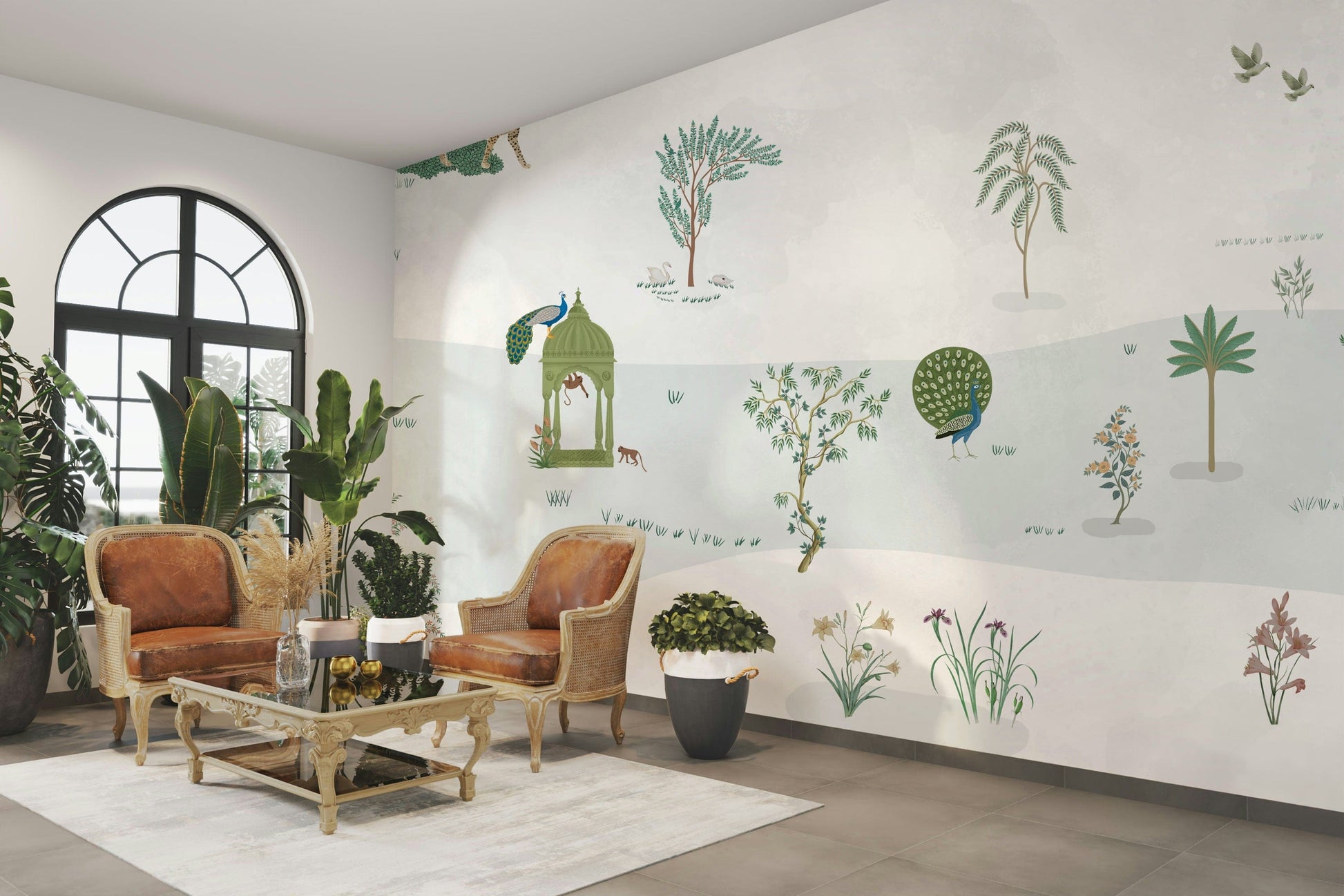 The design has a beautiful, natural aesthetic.

