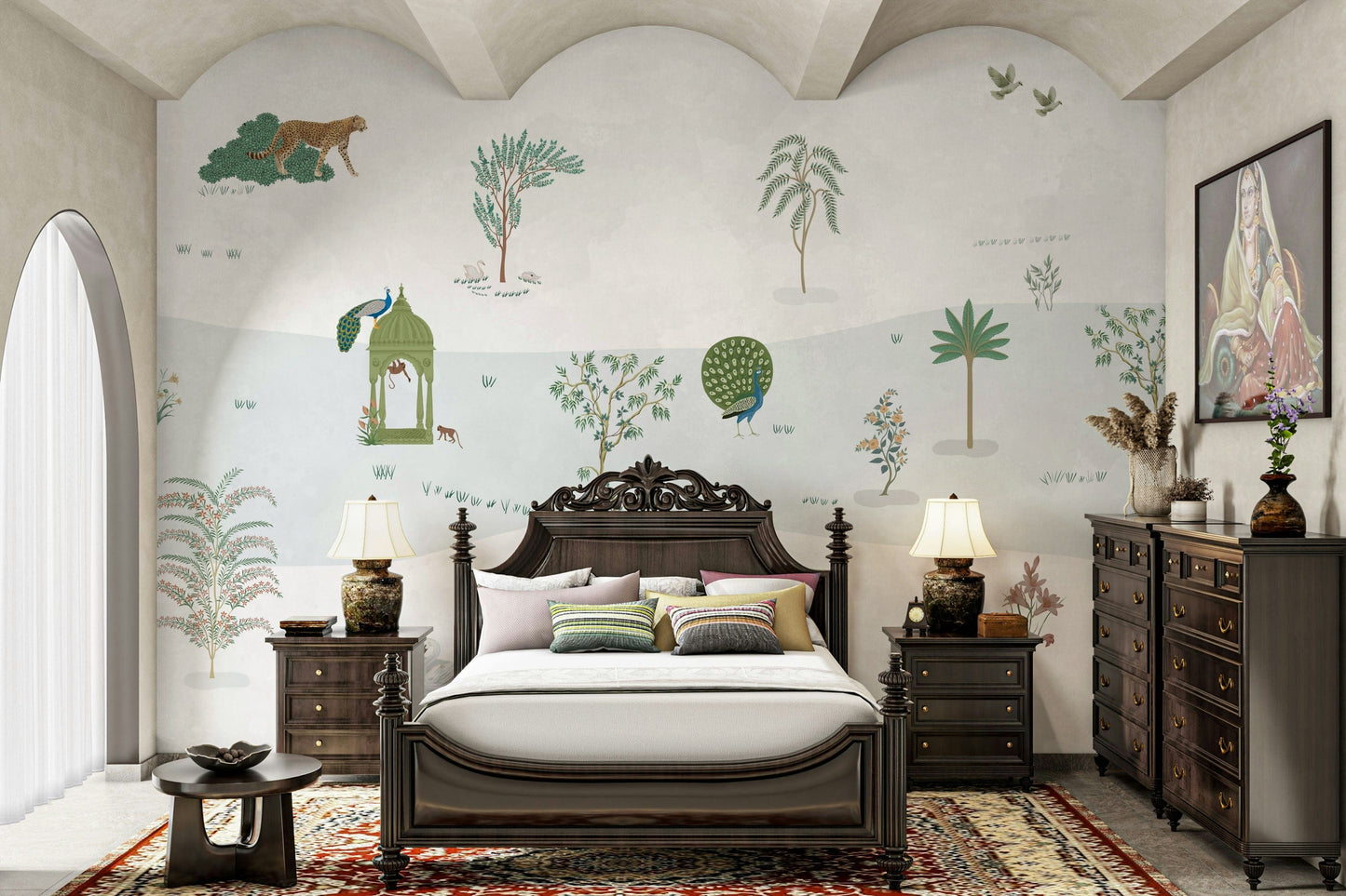 The overall feel is quiet and serene.

