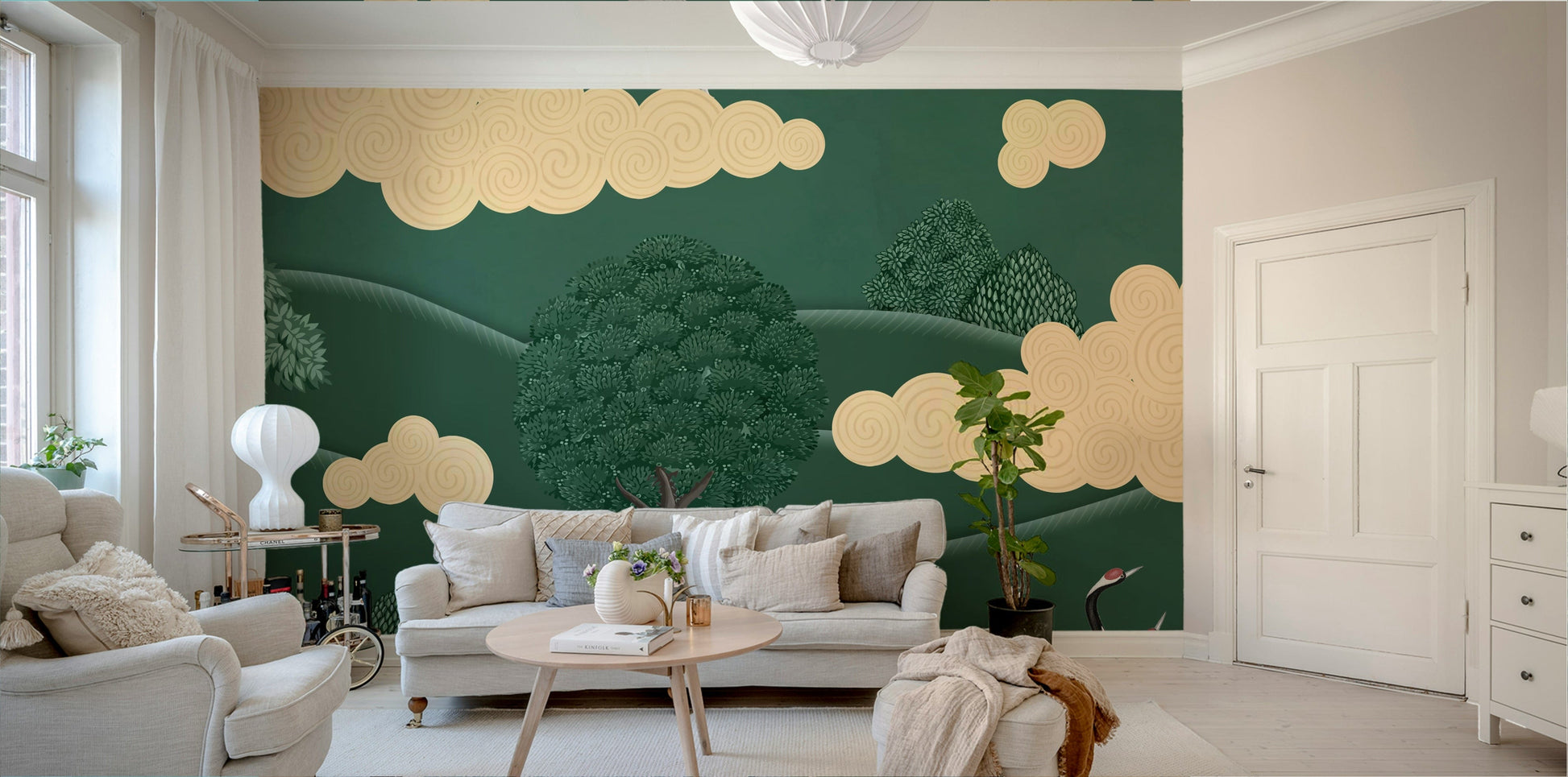 The image has a calm, tranquil mood.

