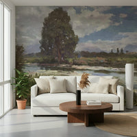 Riverbank Reverie Wall Mural -2834889