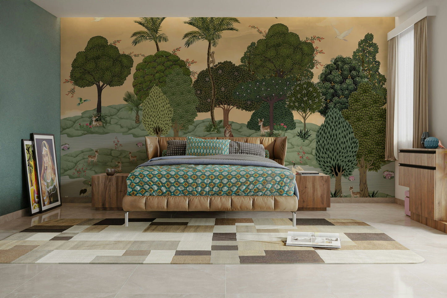 The overall feel is quiet and serene.

