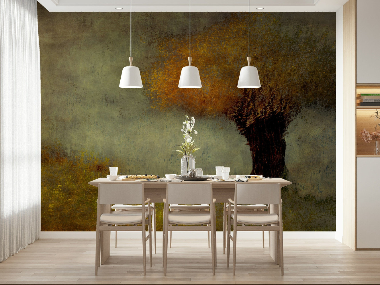 Tranquil Canopy Wall Mural -1437196