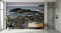 Trebarwith Strand rocky shore scene for guest room