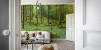The design has a very polished and peaceful effect on the space.

