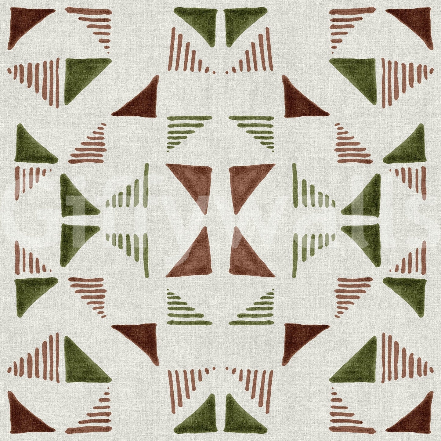 Triangles Composition Forest Wallpaper⁠