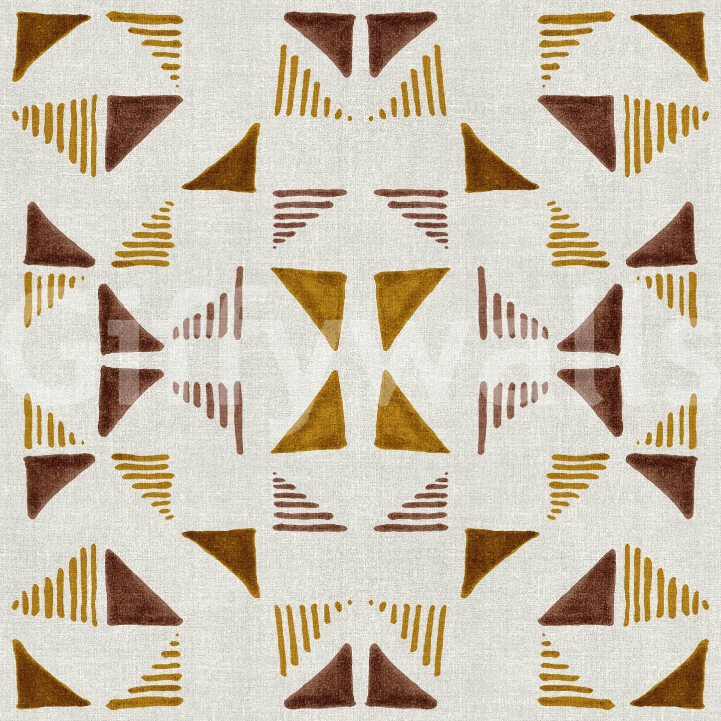 Triangles Composition Warm Wallpaper⁠